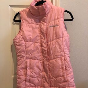 Columbia sportswear pink vest